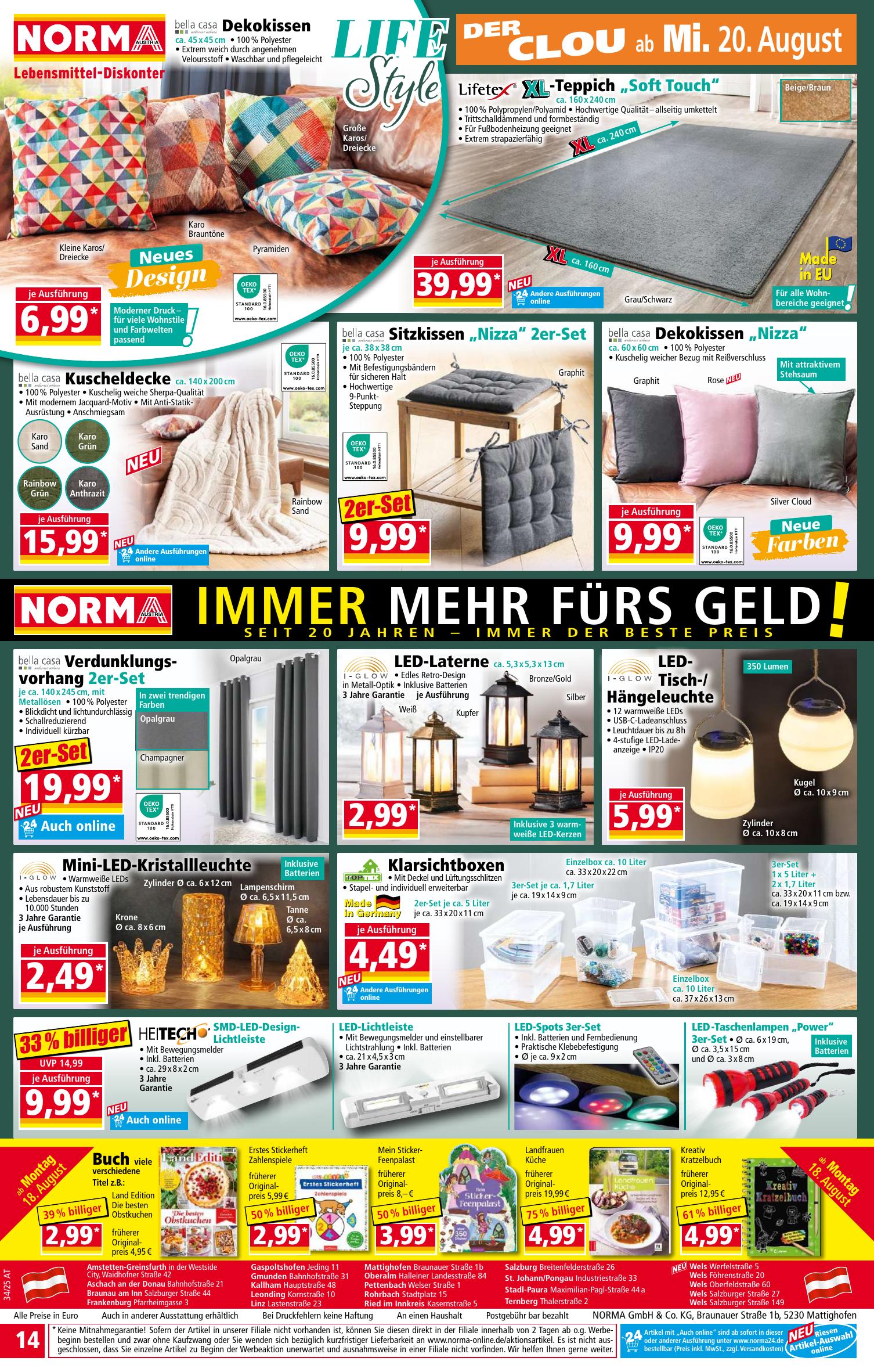 Norma flyer page