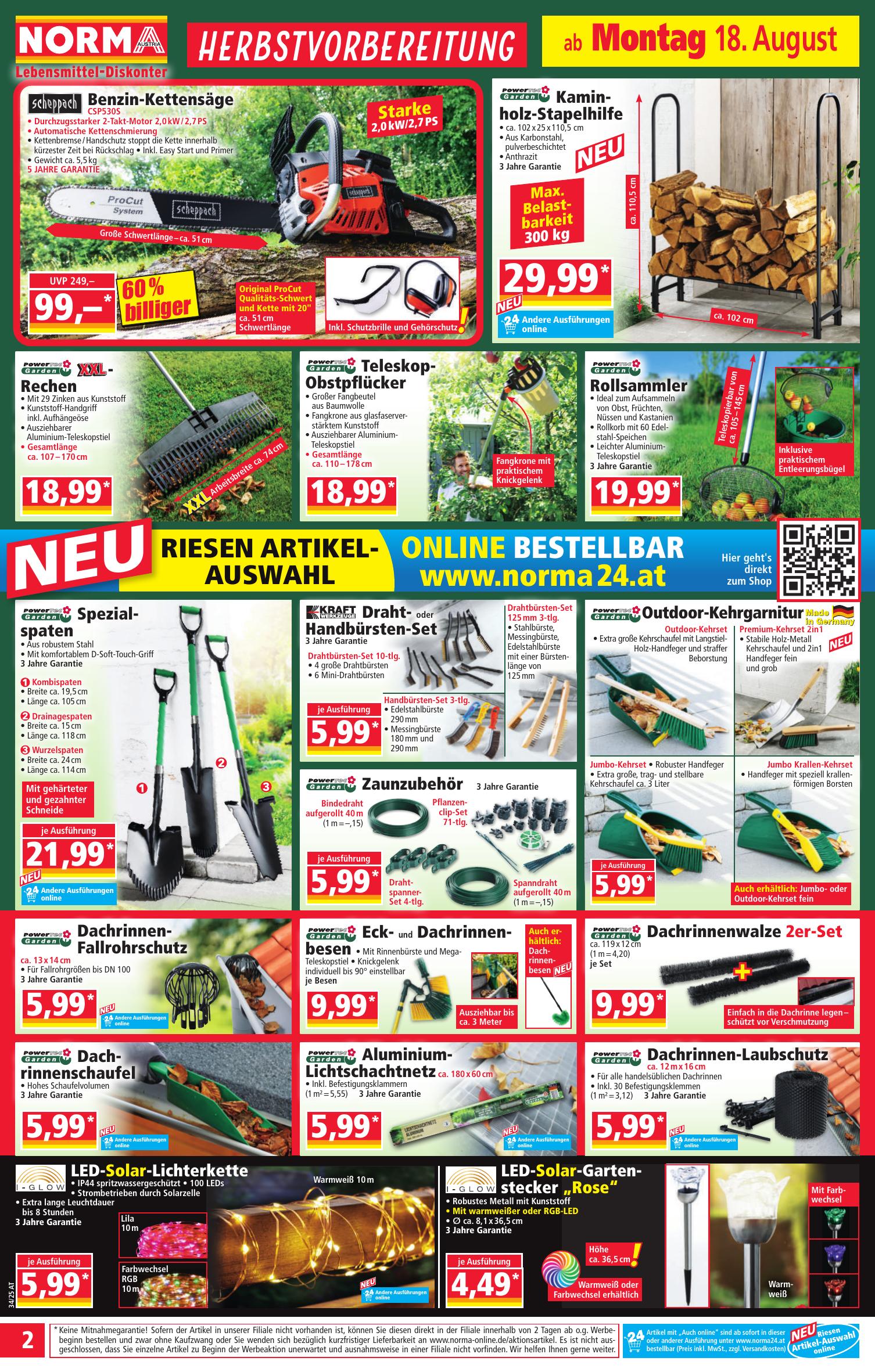 Norma flyer page