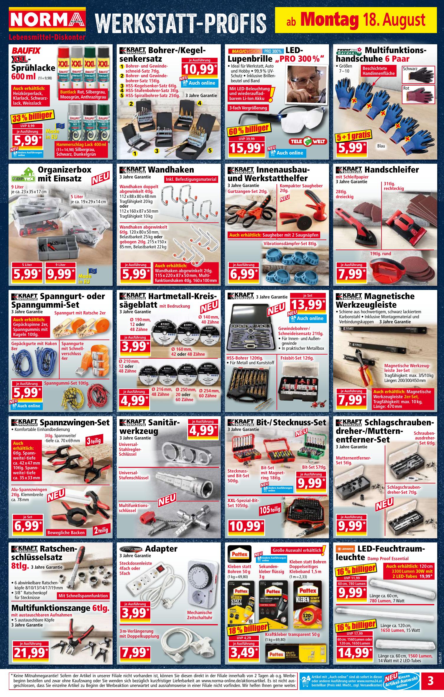 Norma flyer page
