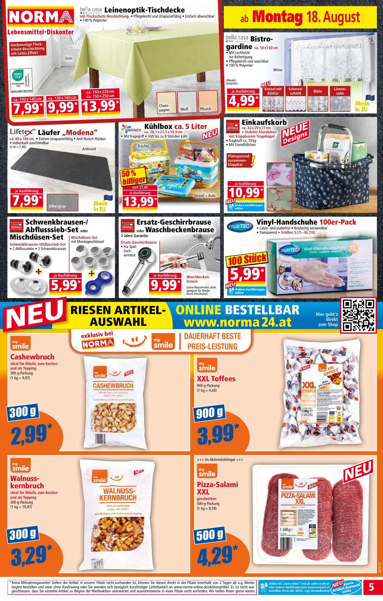Norma flyer page