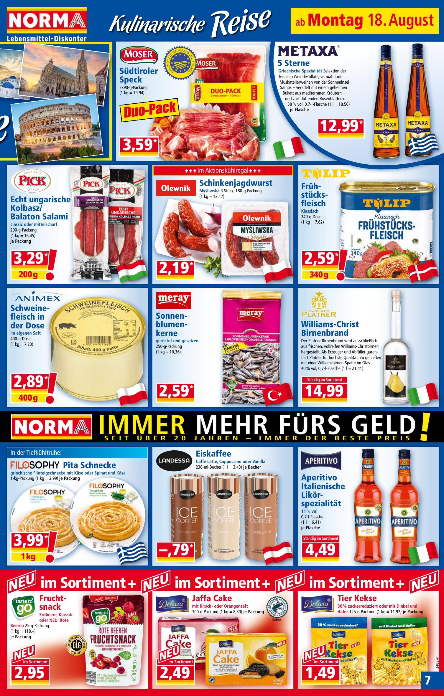 Norma flyer page