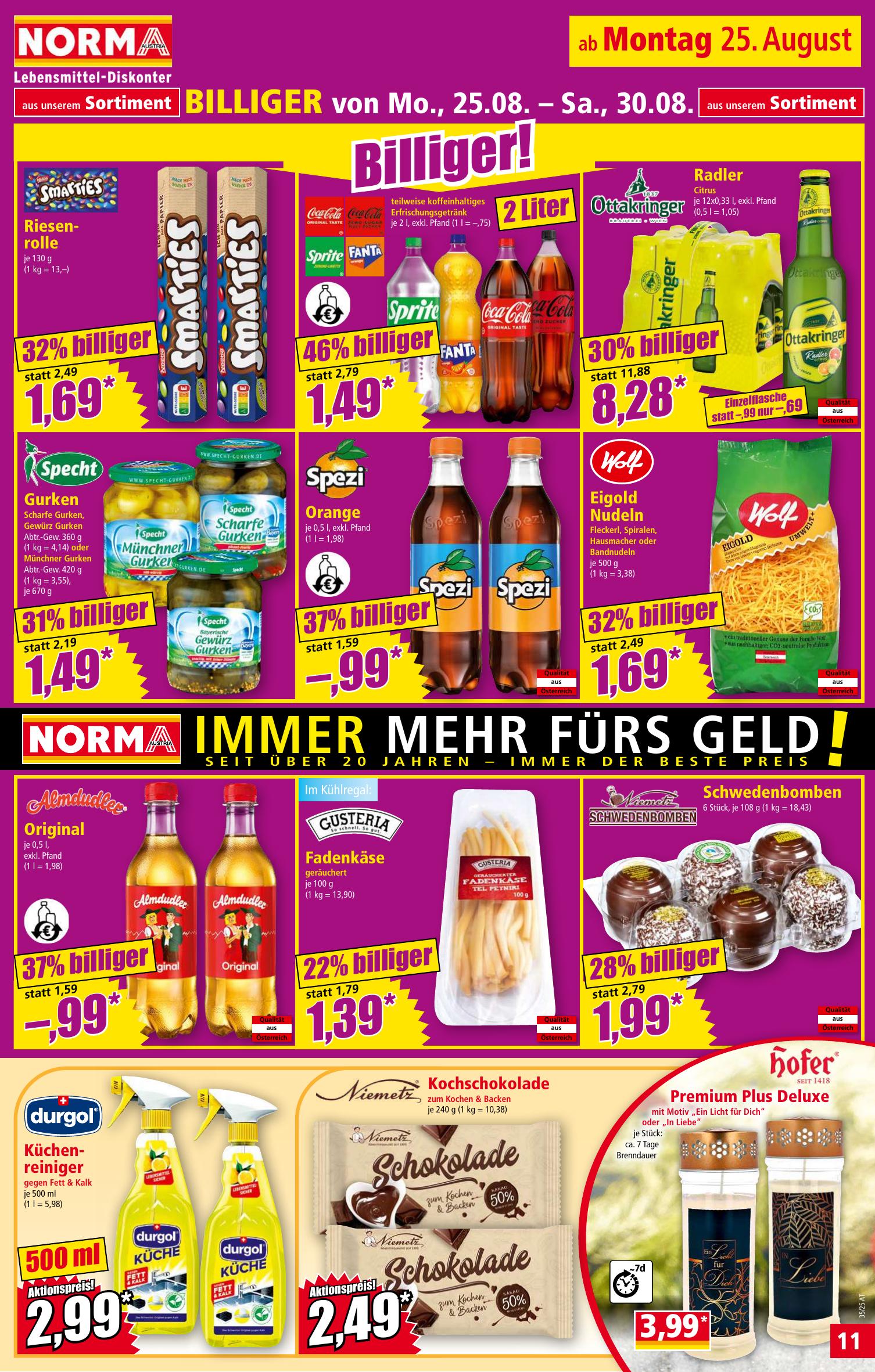 Norma flyer page