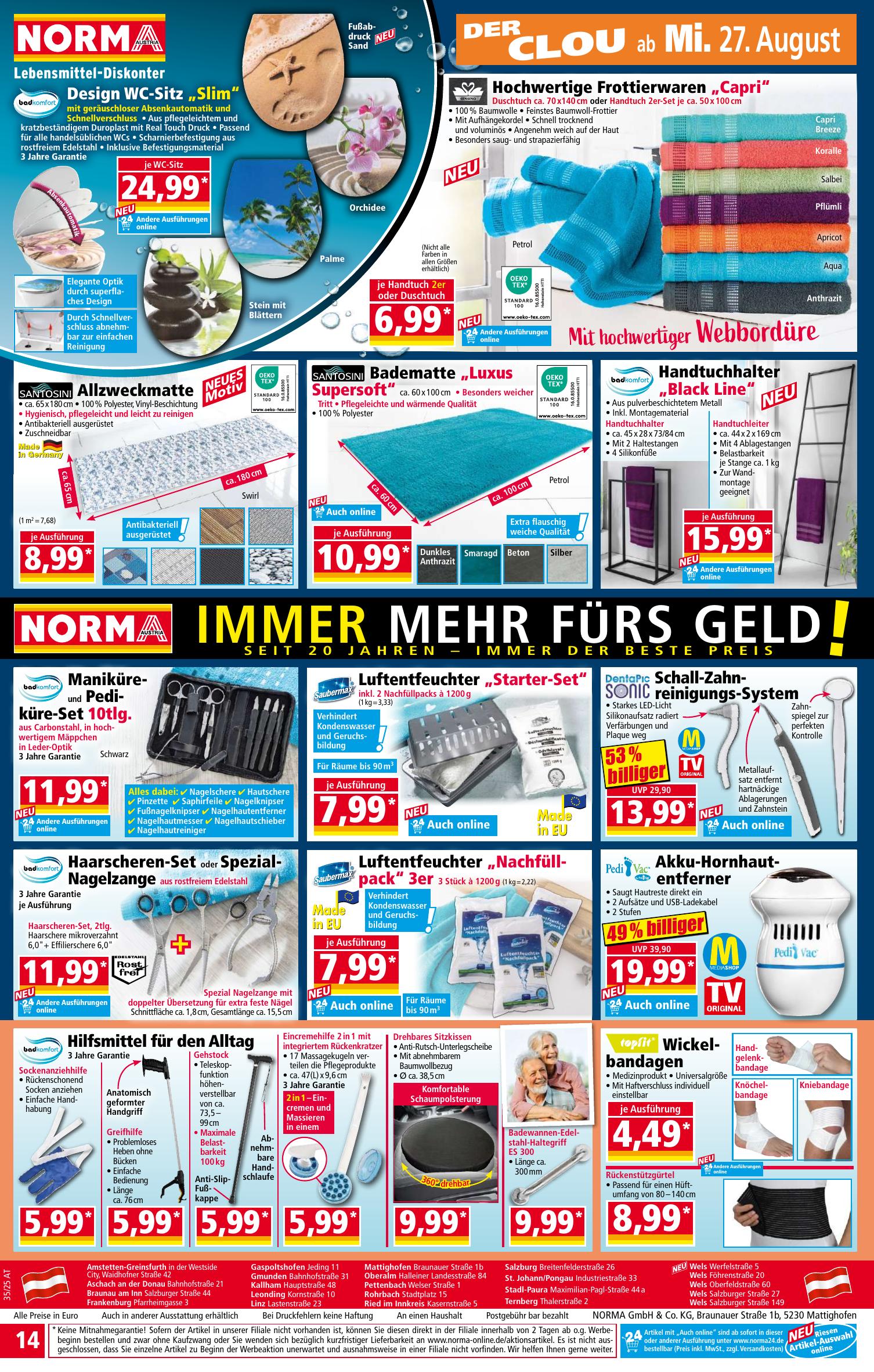 Norma flyer page