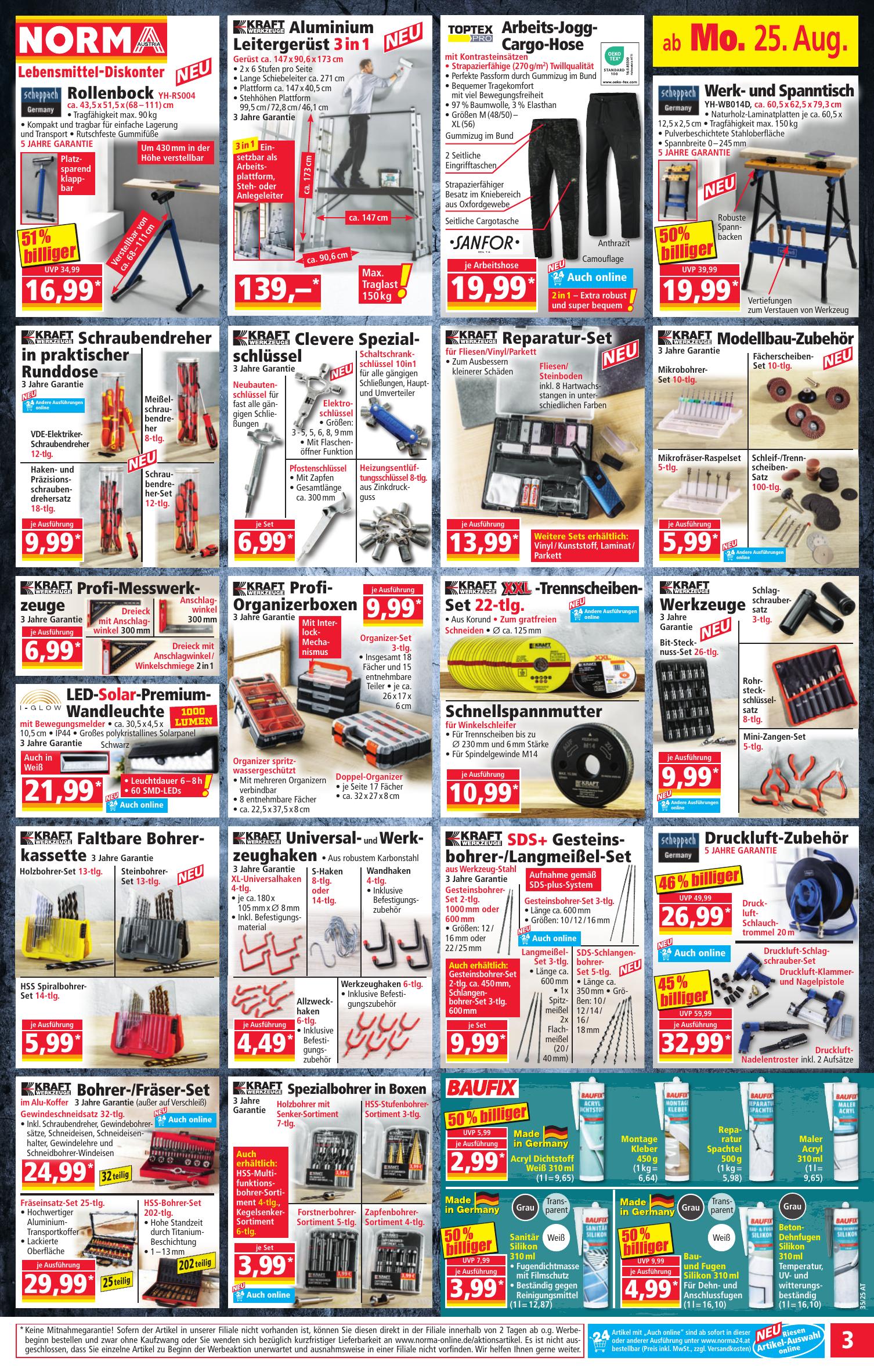 Norma flyer page