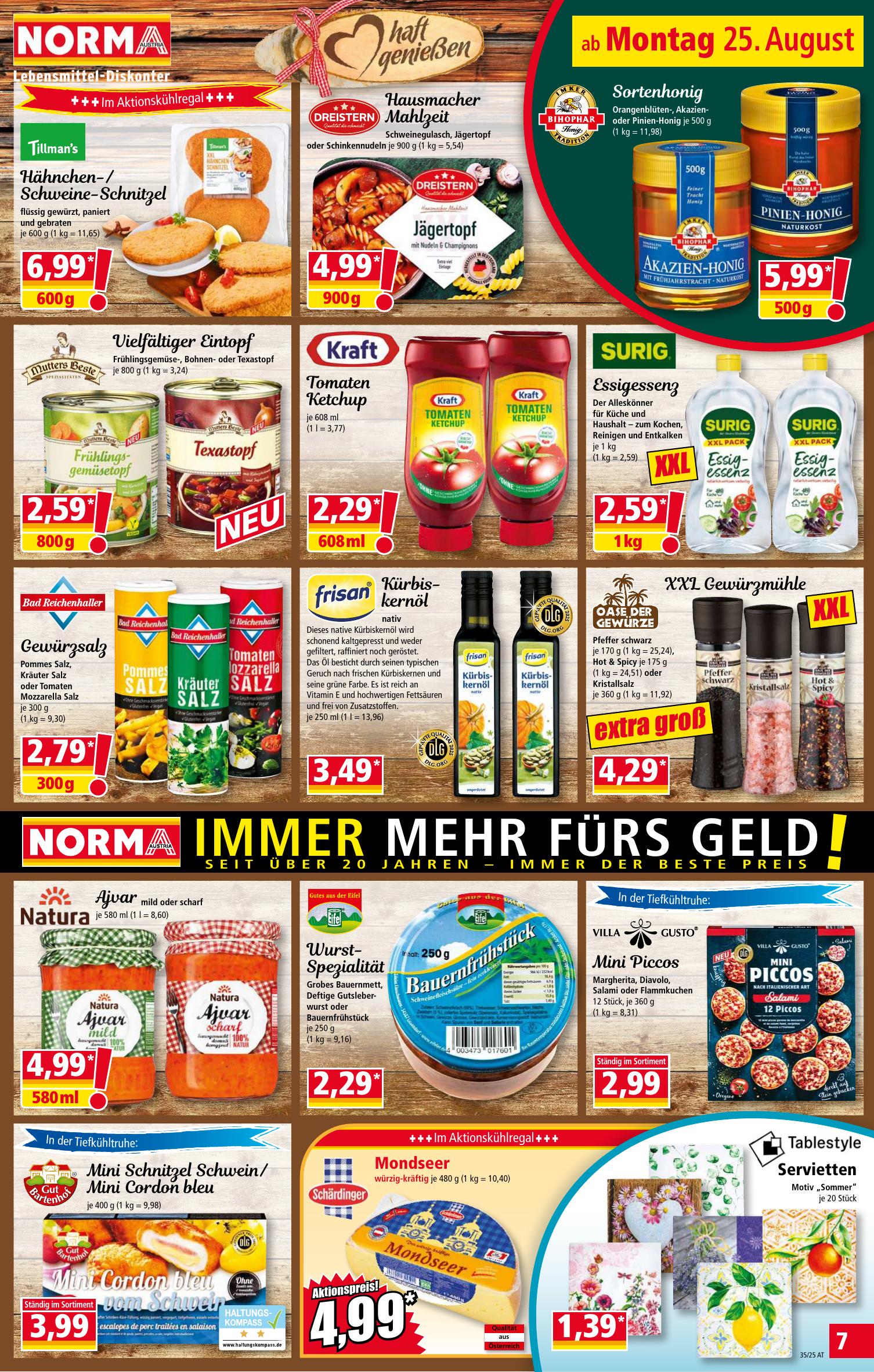 Norma flyer page
