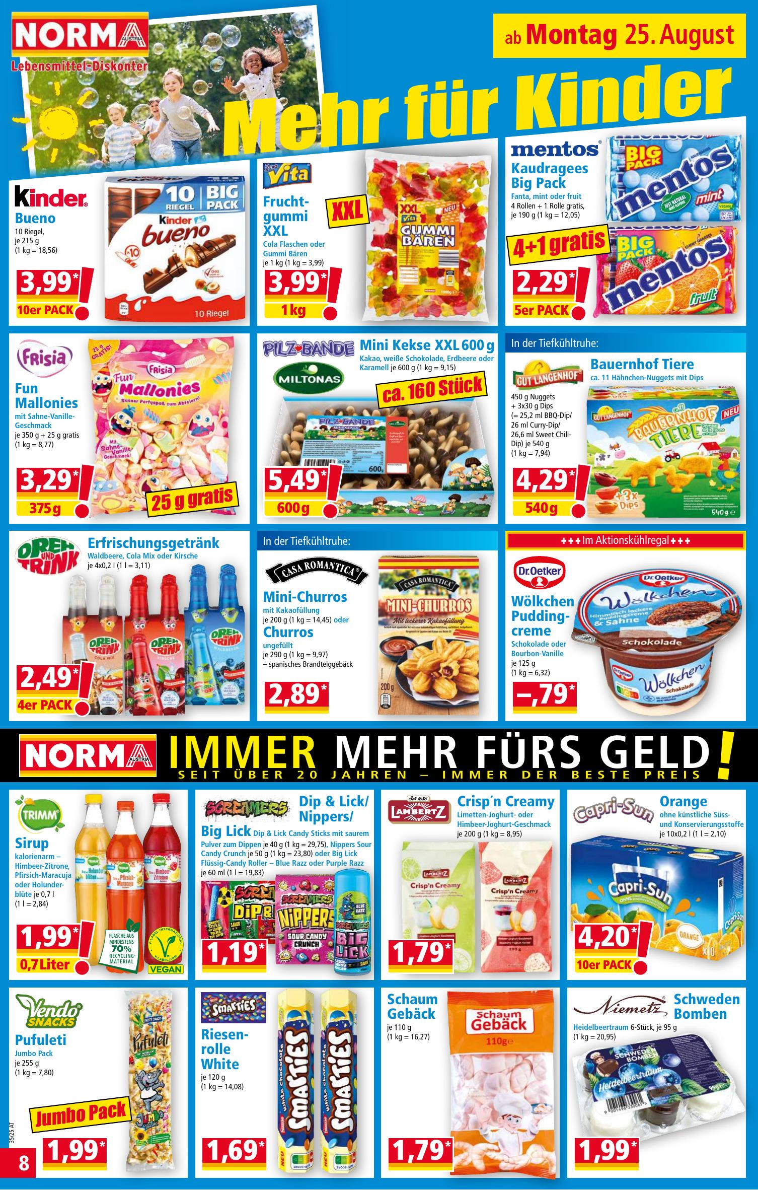Norma flyer page