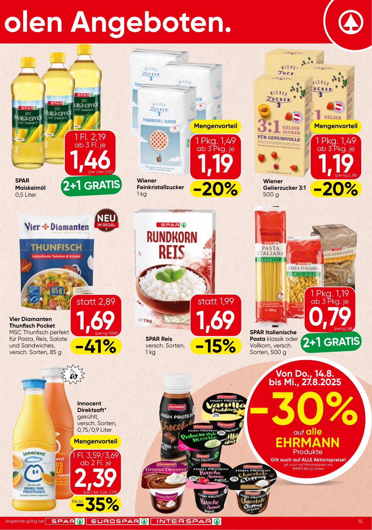 Spar flyer page