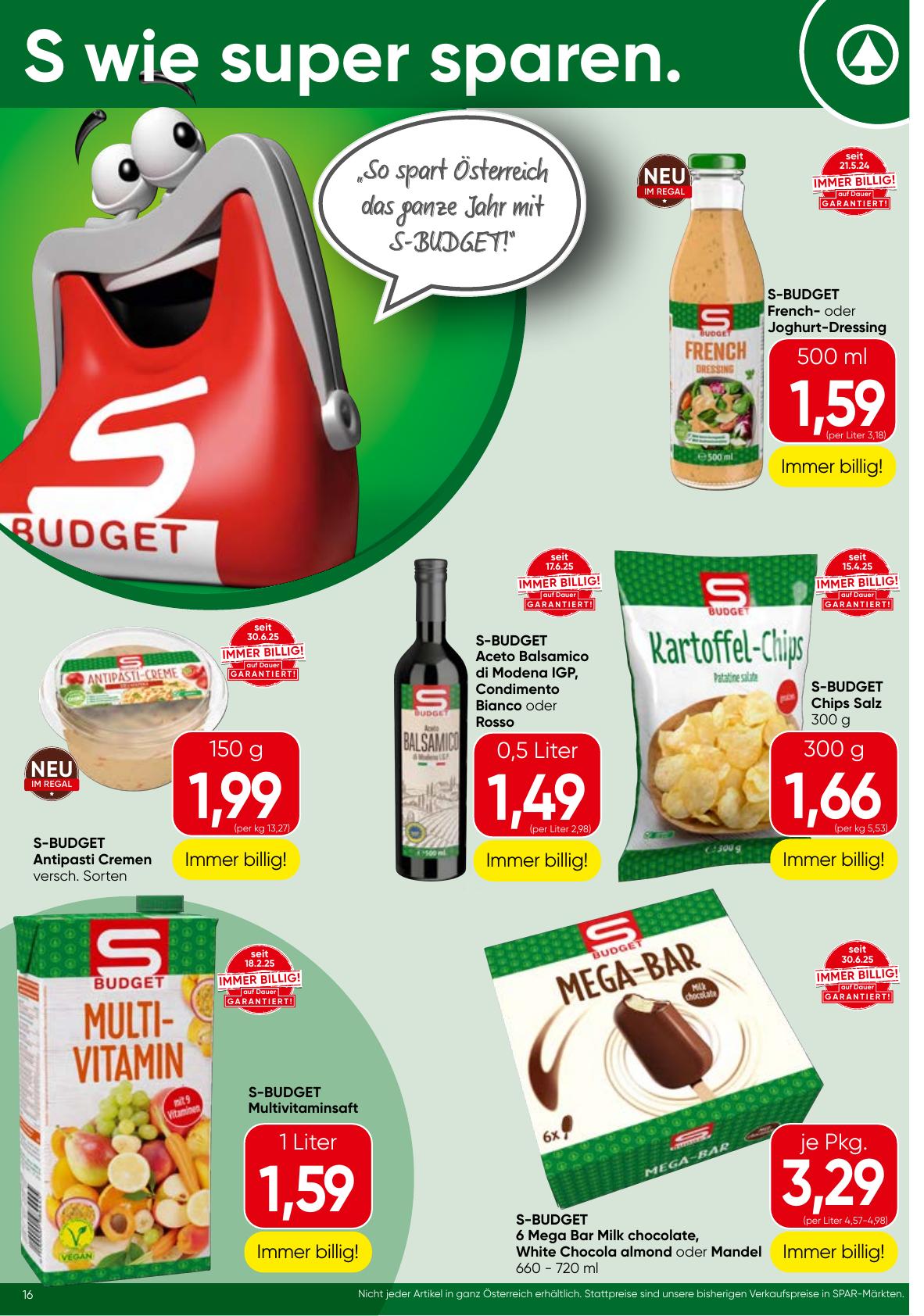 Spar flyer page