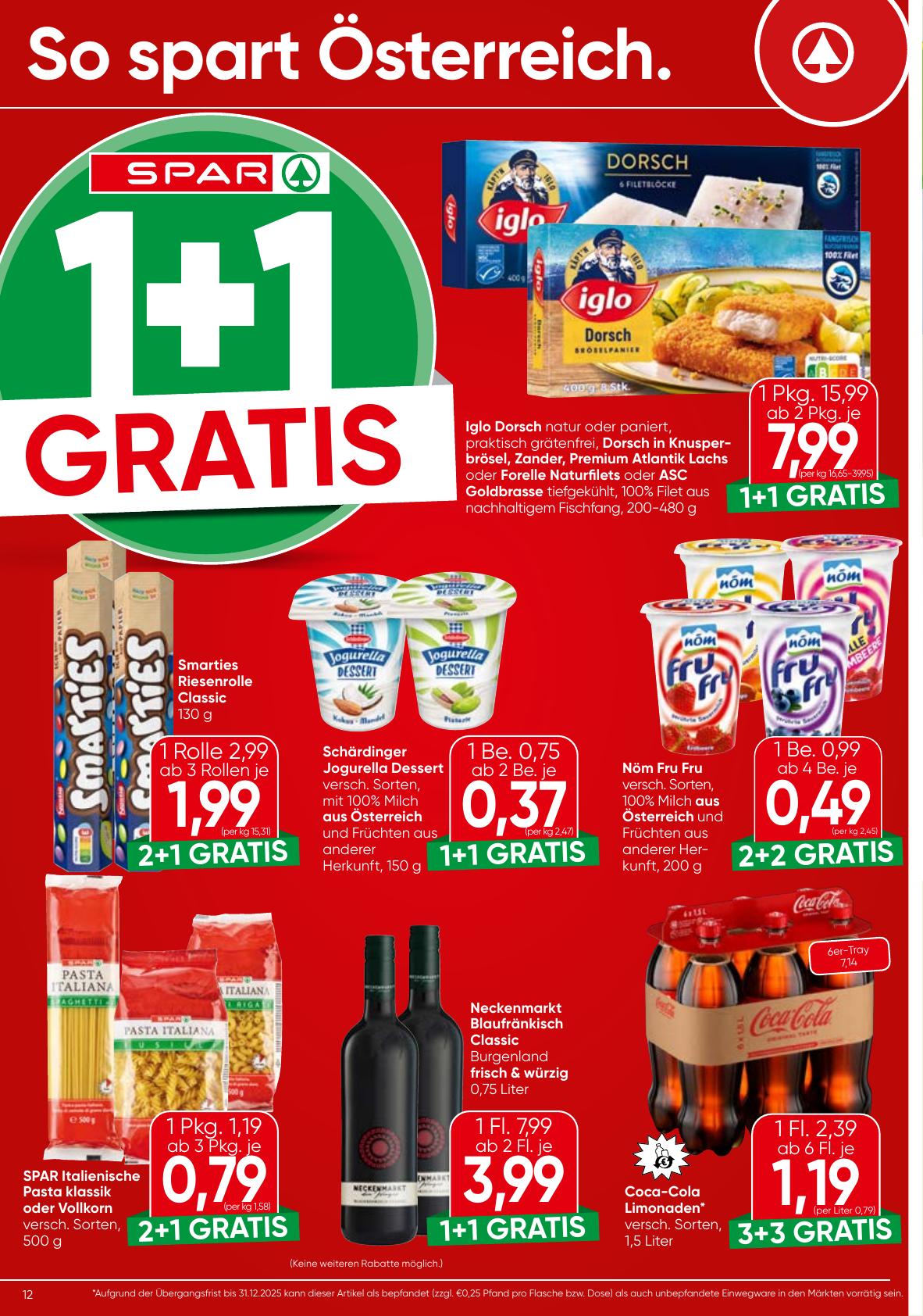 Spar flyer page