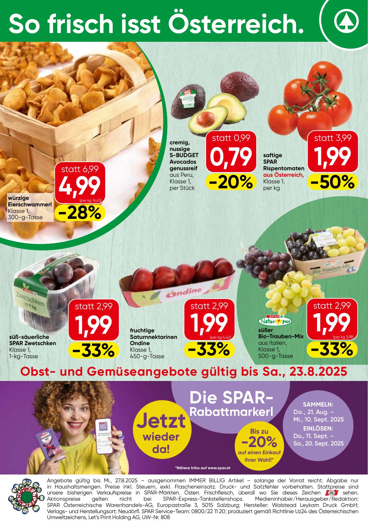 Spar flyer page