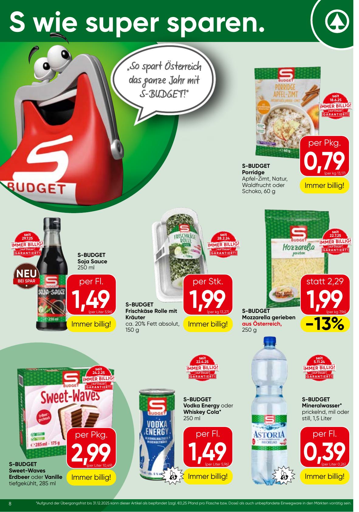 Spar flyer page