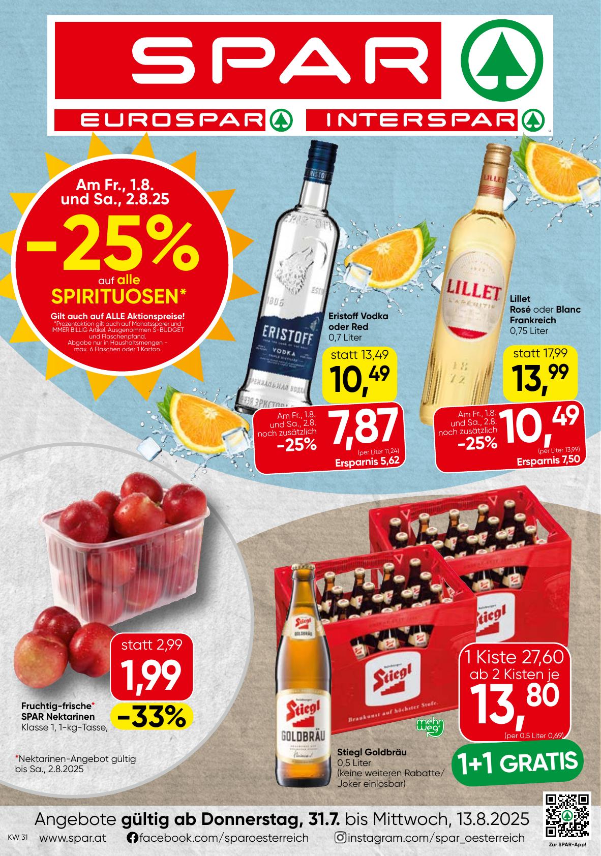 Spar flyer page