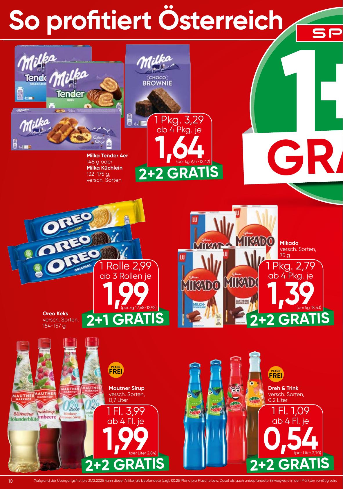 Spar flyer page