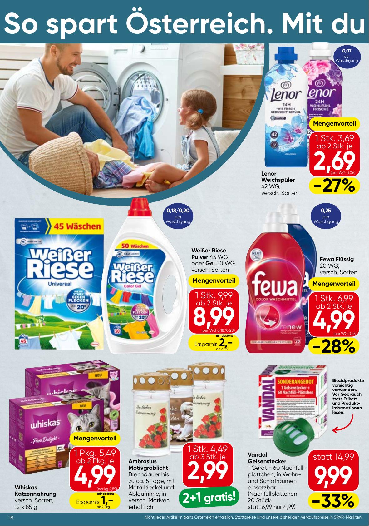 Spar flyer page
