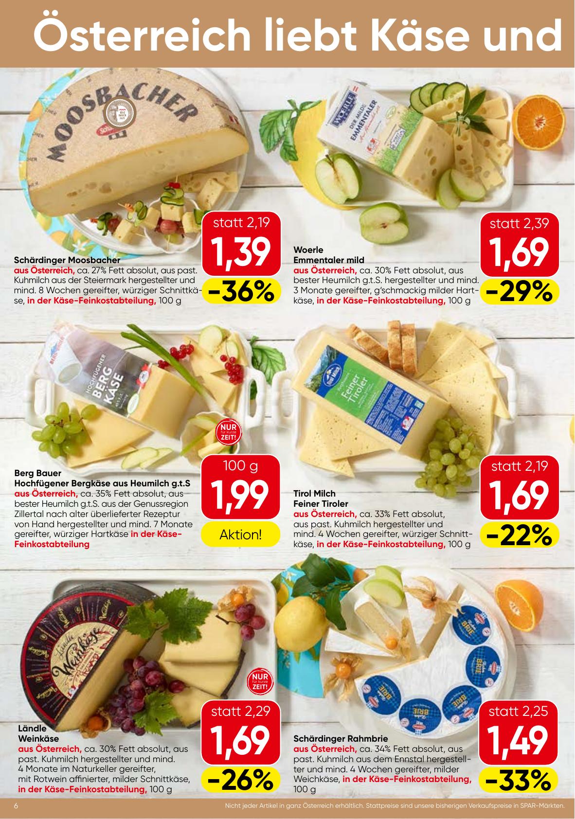Spar flyer page