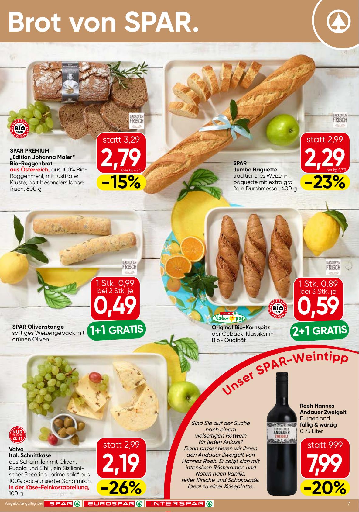 Spar flyer page
