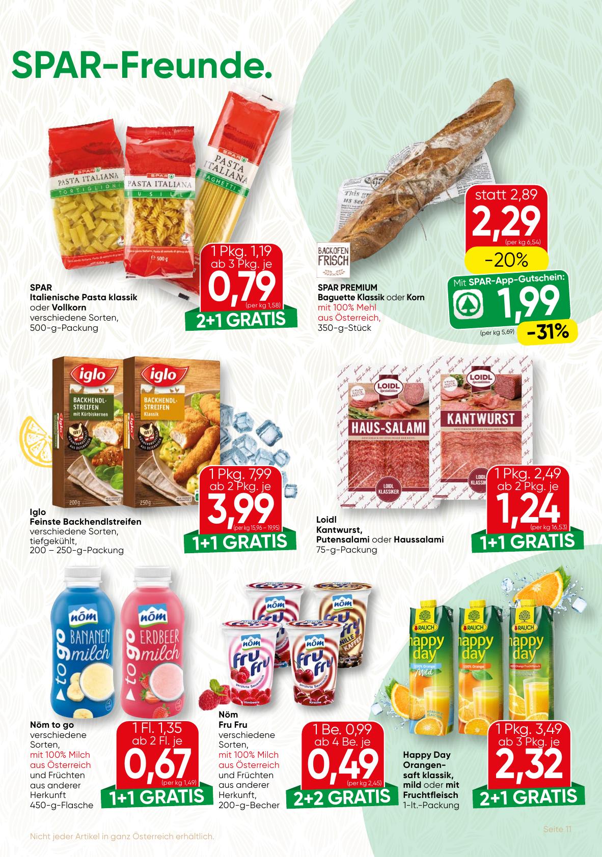 Spar Gourmet flyer page
