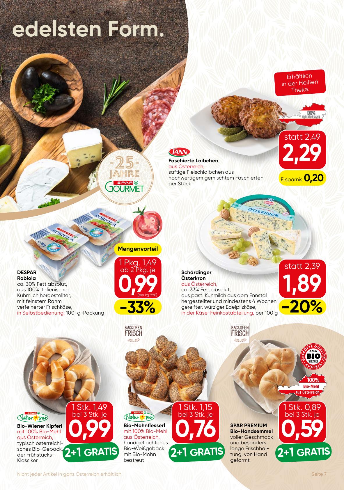 Spar Gourmet flyer page