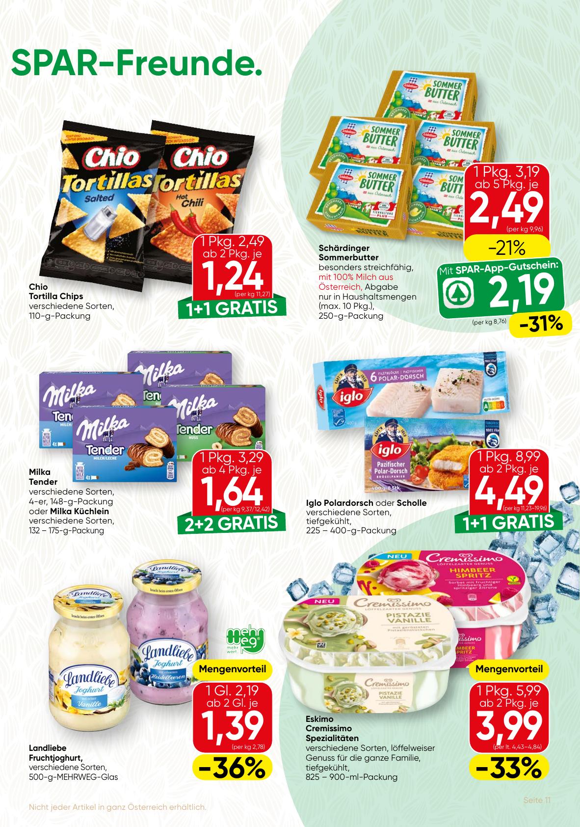 Spar Gourmet flyer page