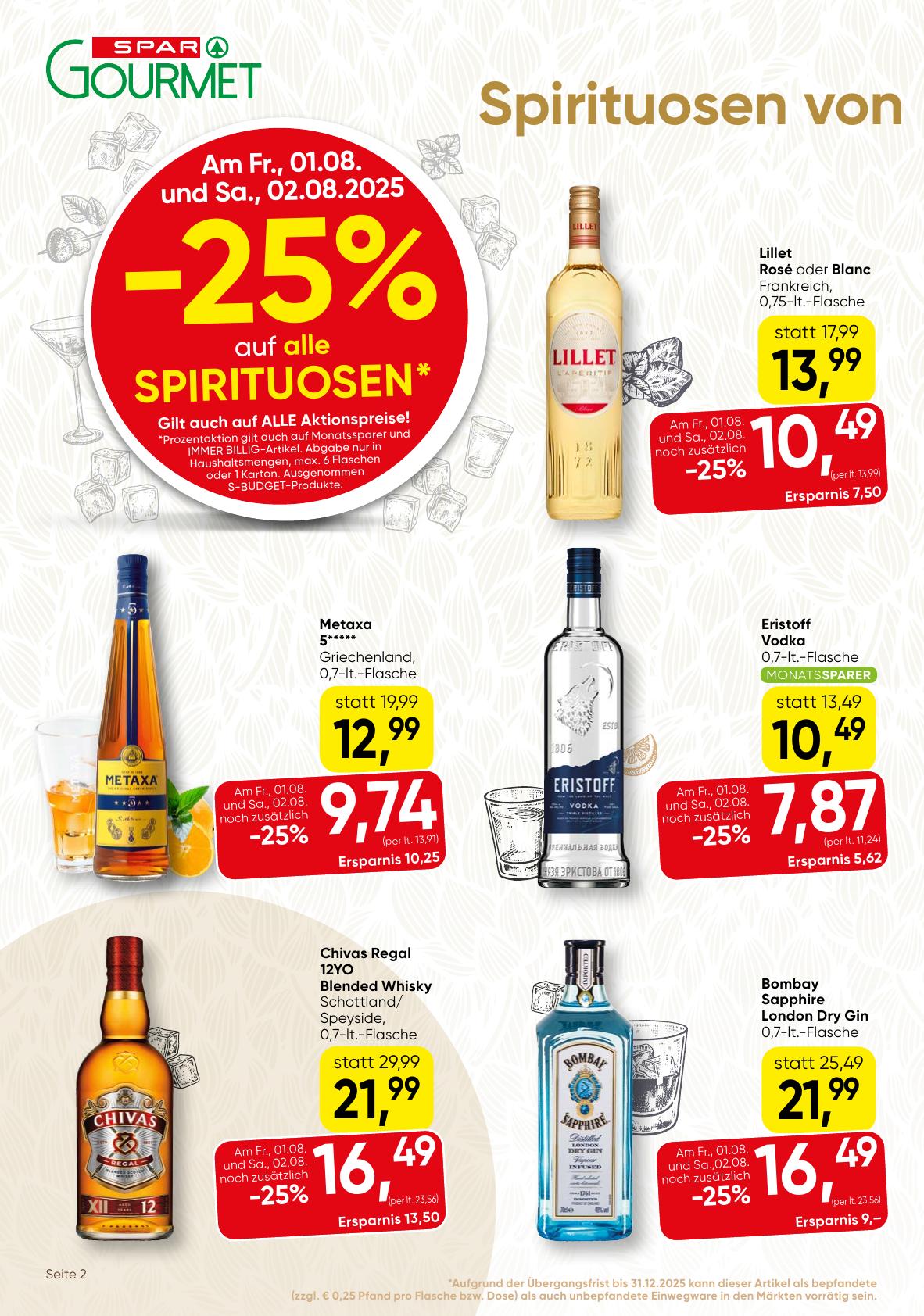 Spar Gourmet flyer page