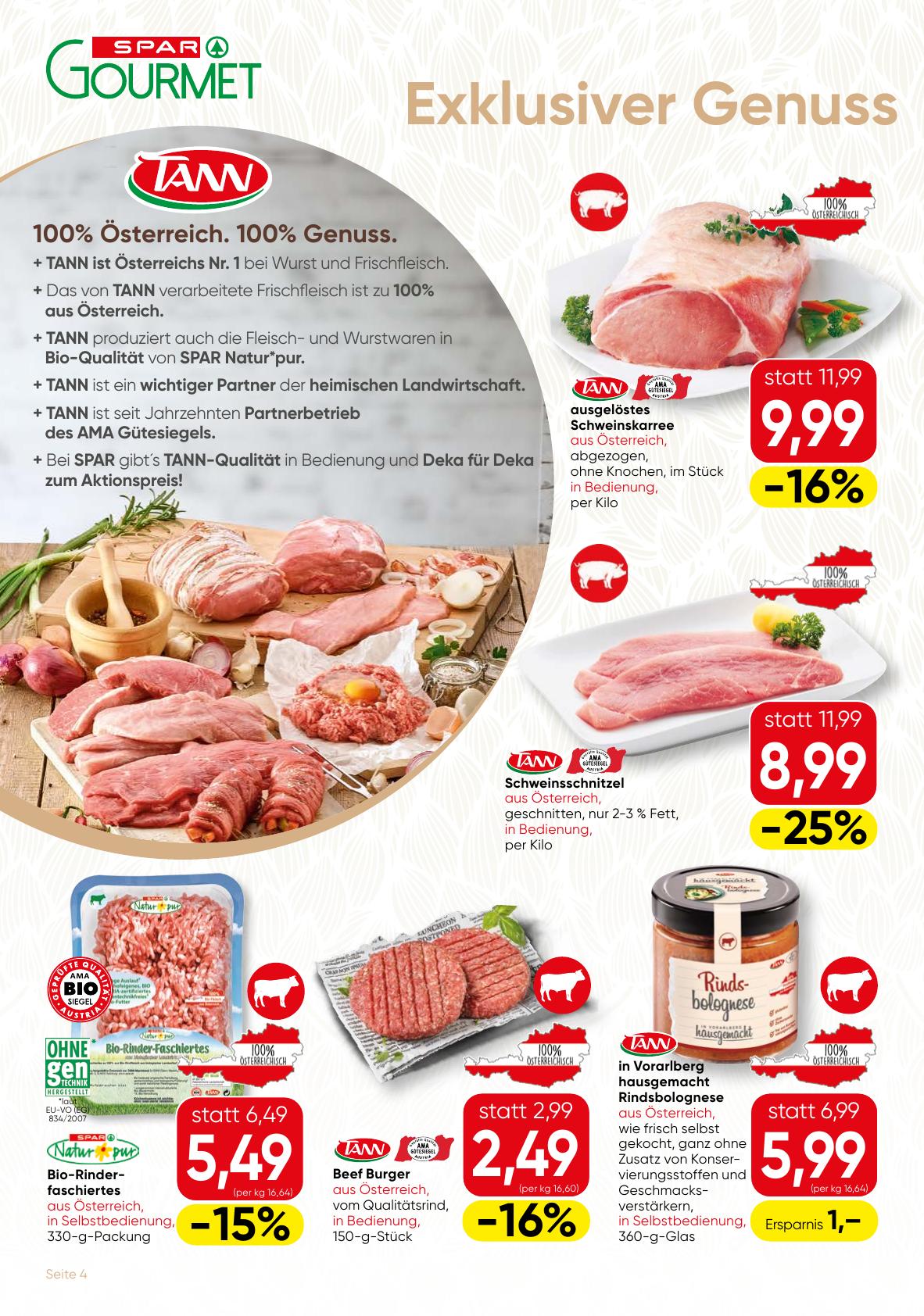 Spar Gourmet flyer page