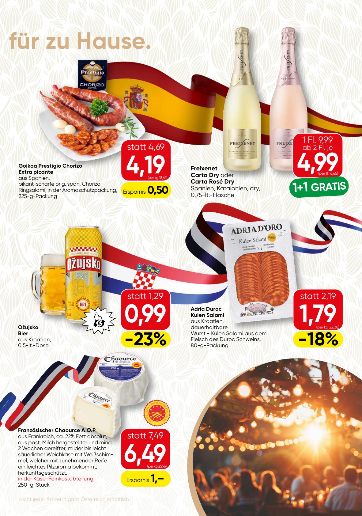 Spar Gourmet flyer page