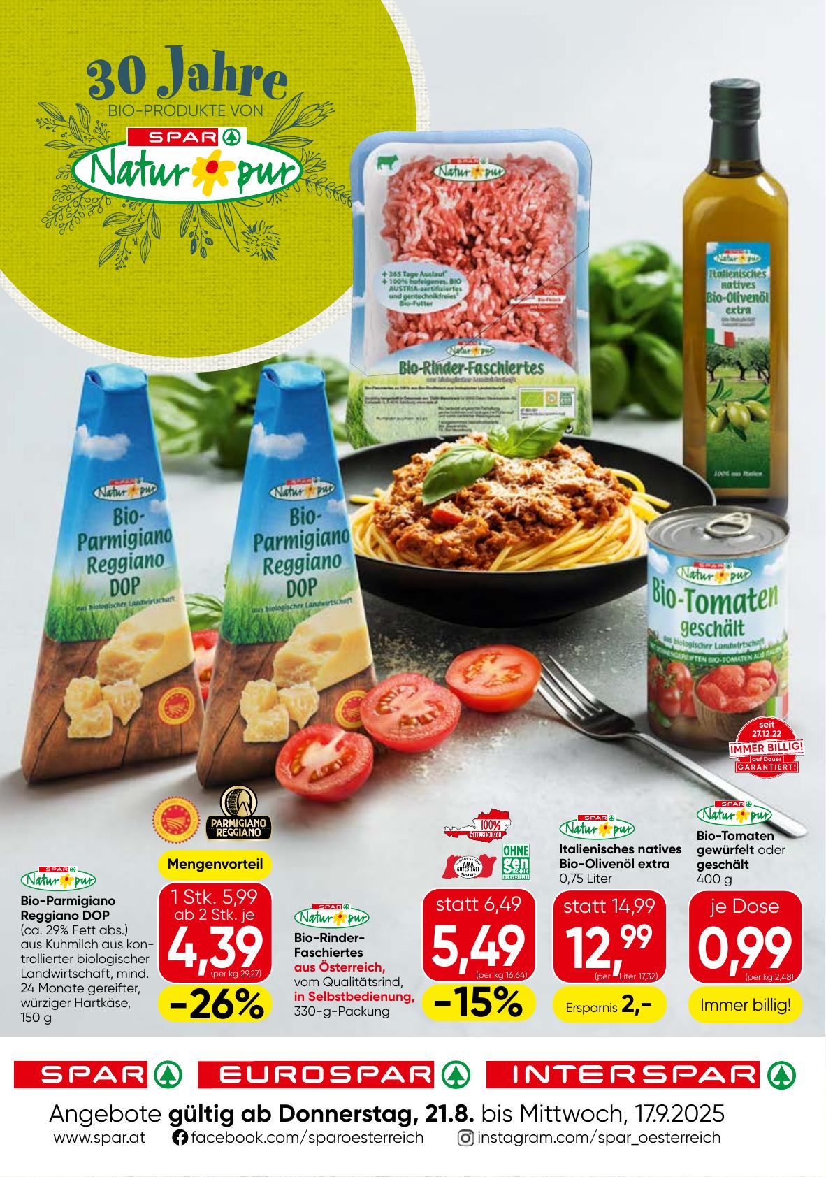Spar Katalog flyer page