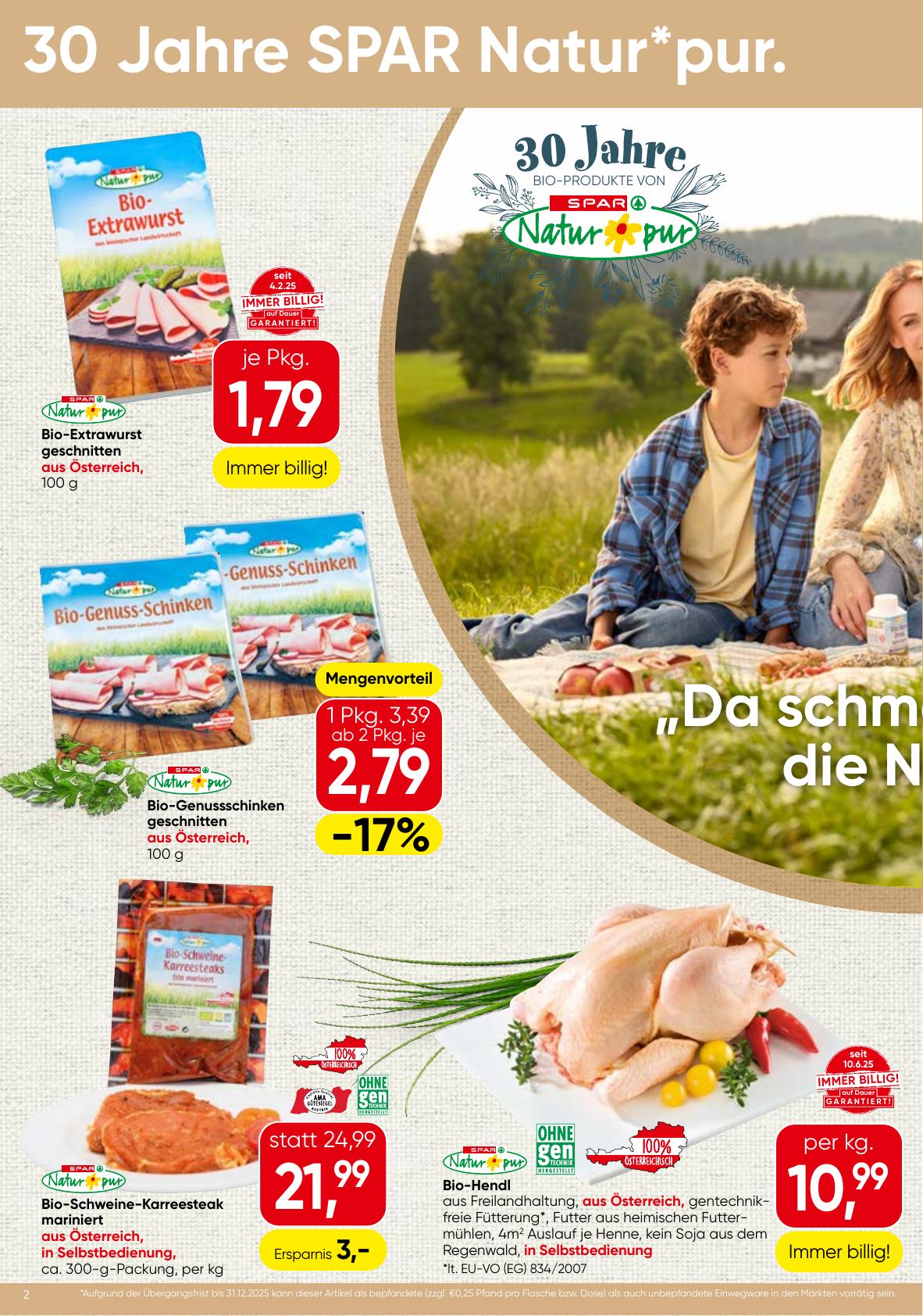 Spar Katalog flyer page