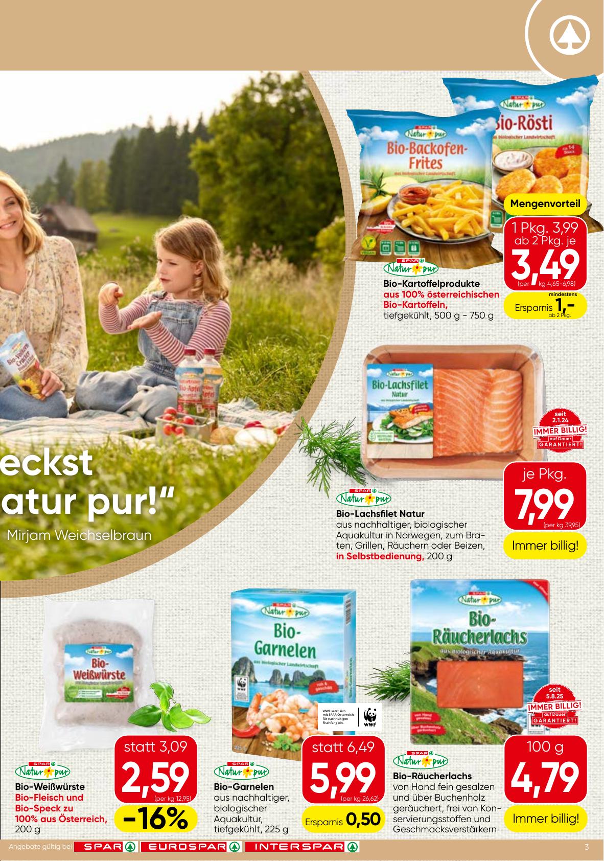 Spar Katalog flyer page