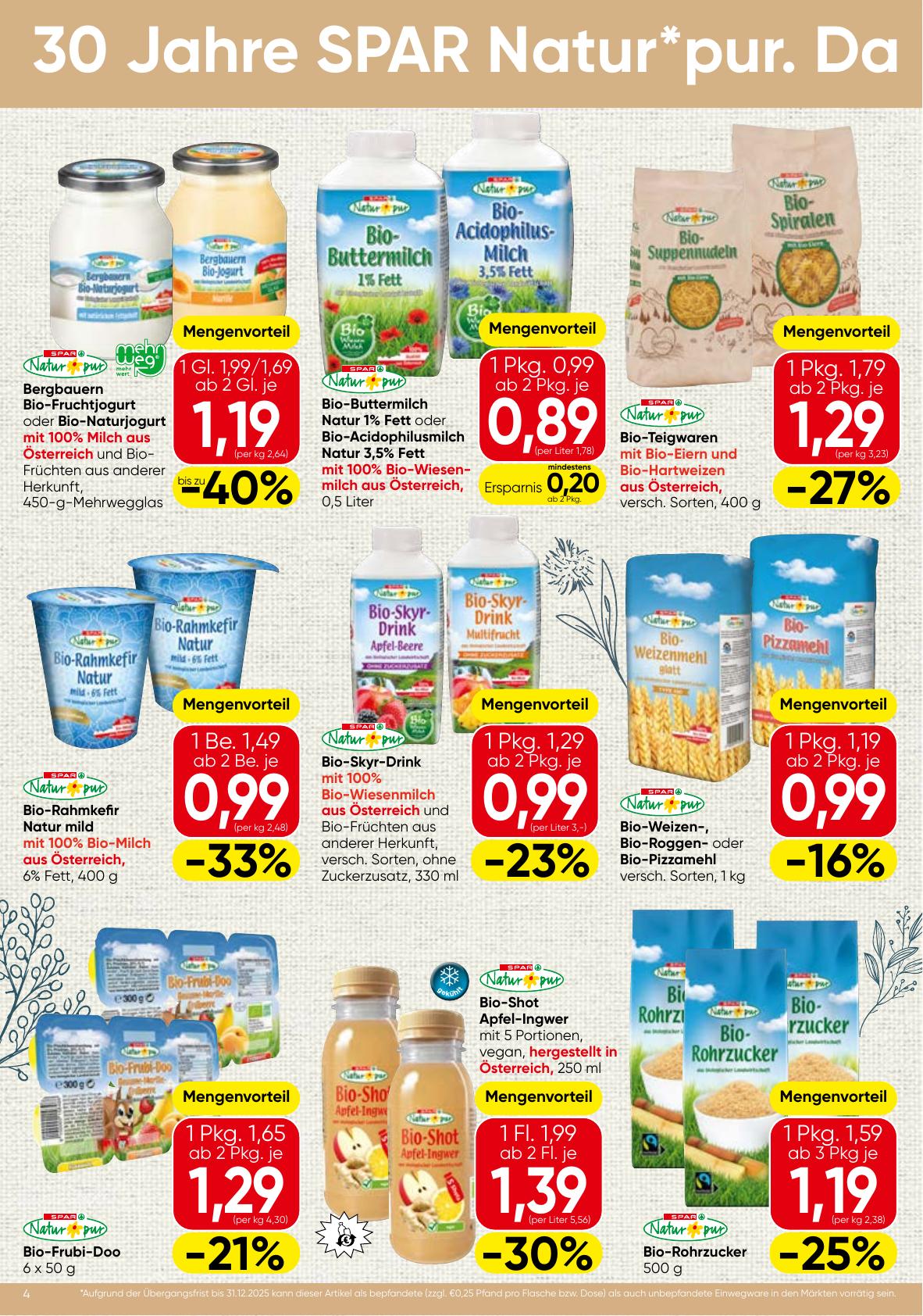 Spar Katalog flyer page