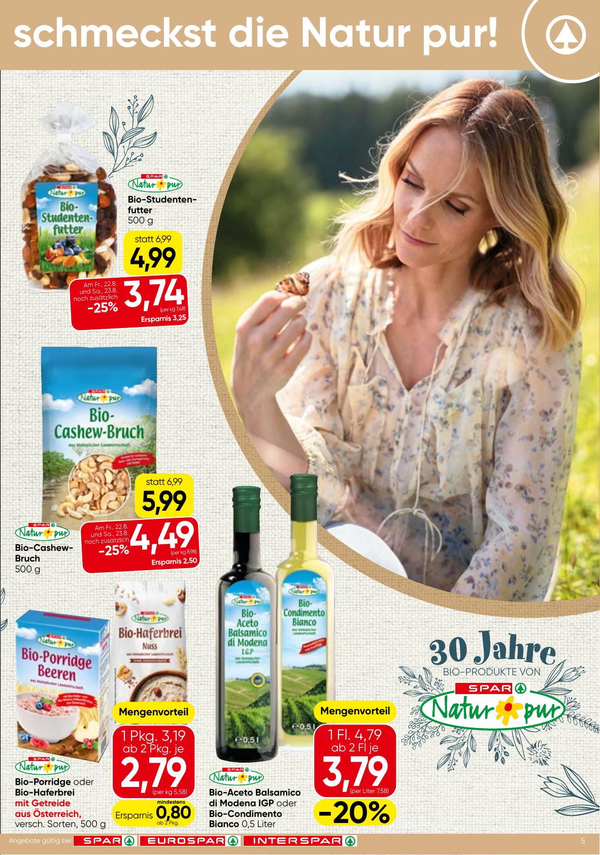 Spar Katalog flyer page