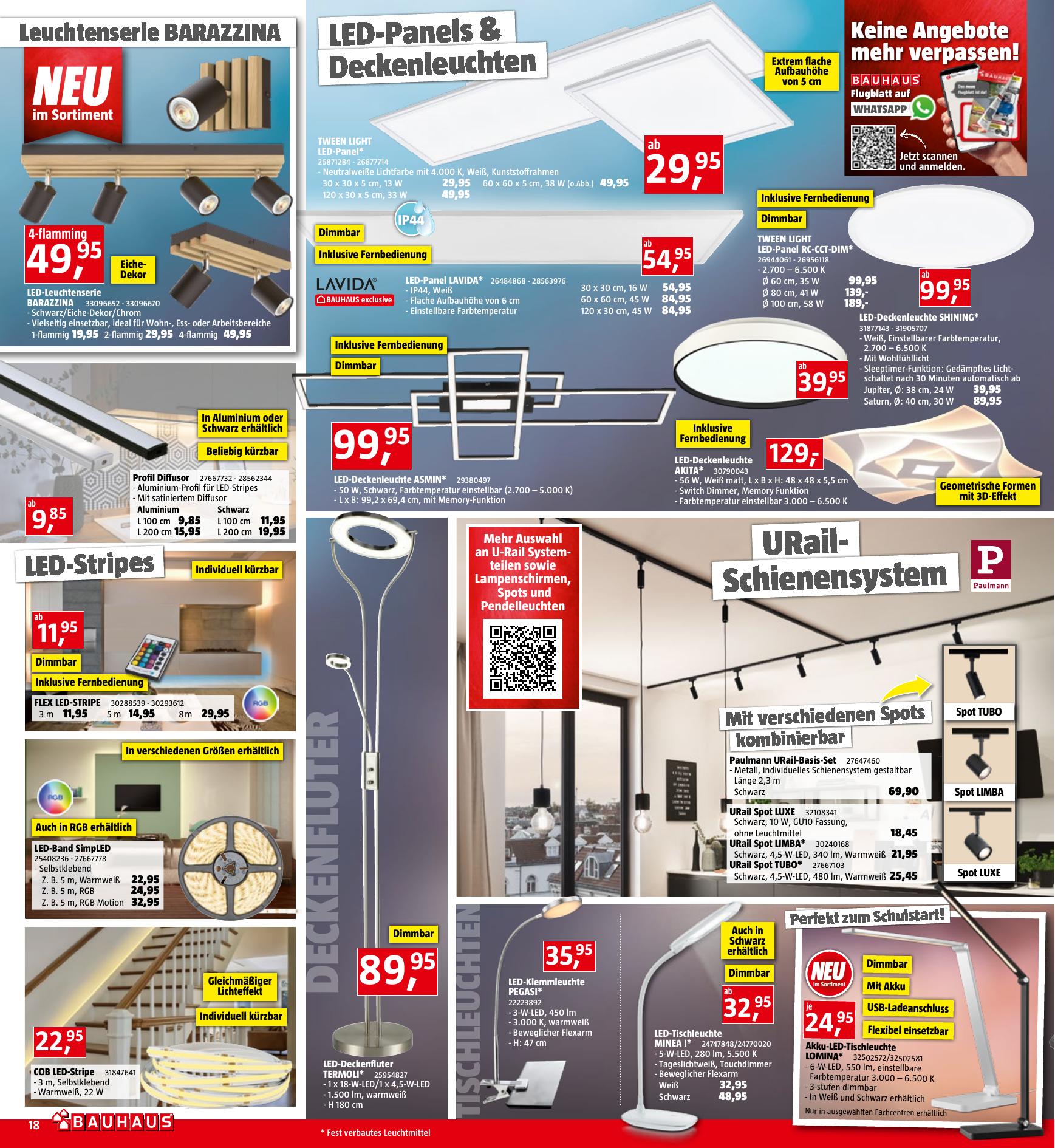 Bauhaus flyer page