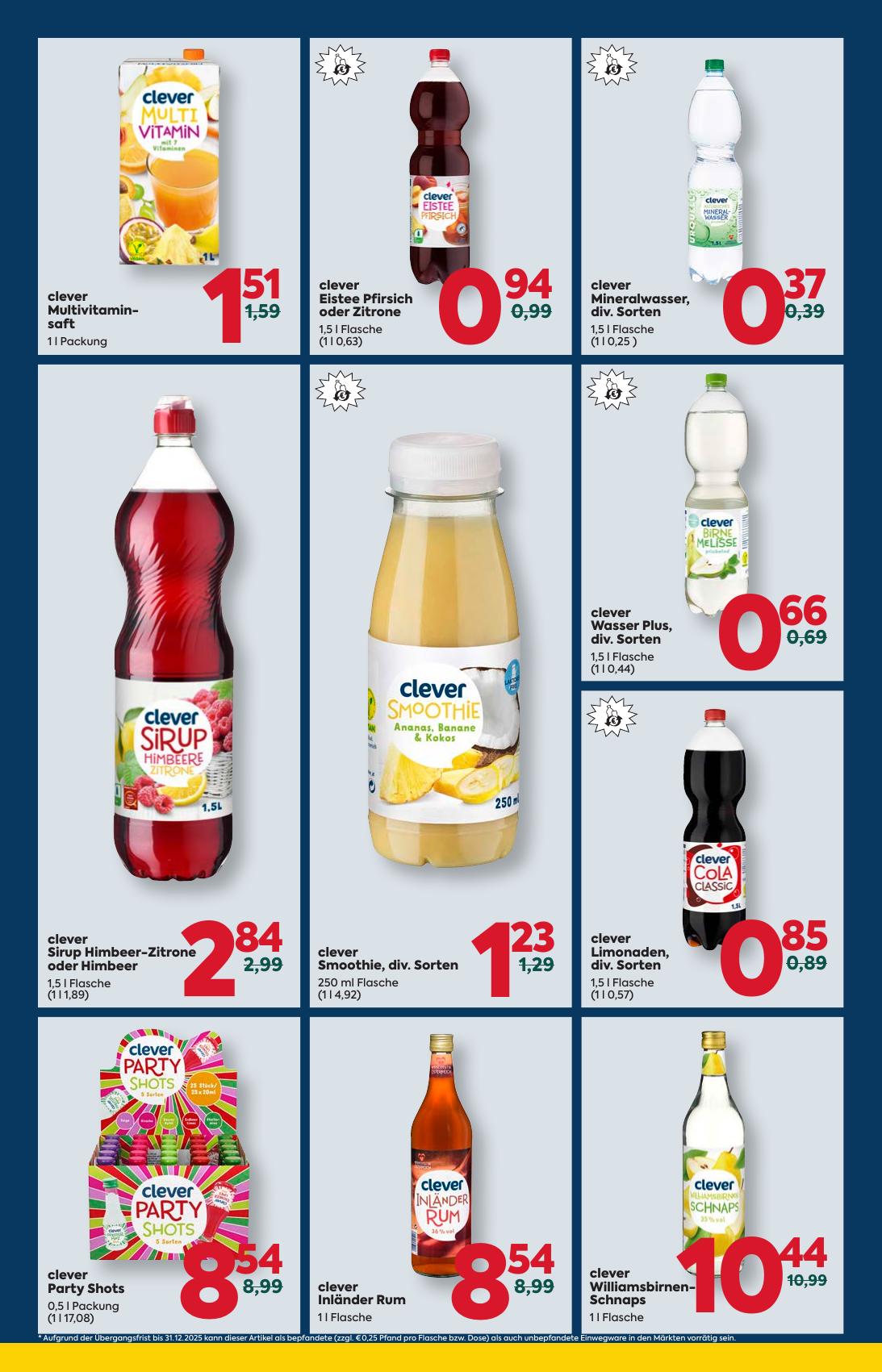 Billa flyer page