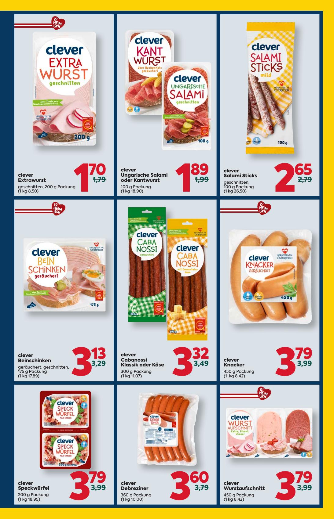 Billa flyer page