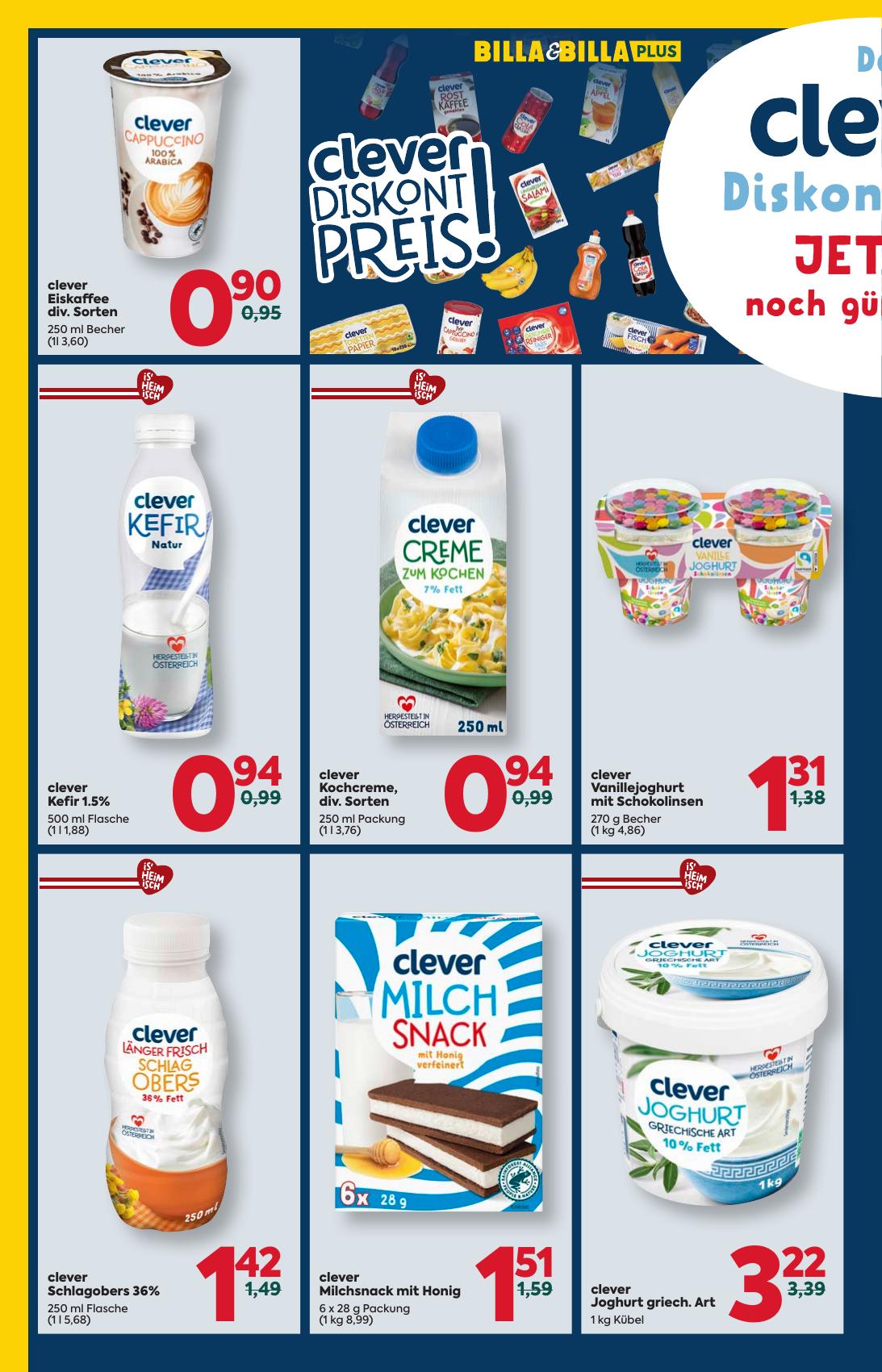 Billa flyer page