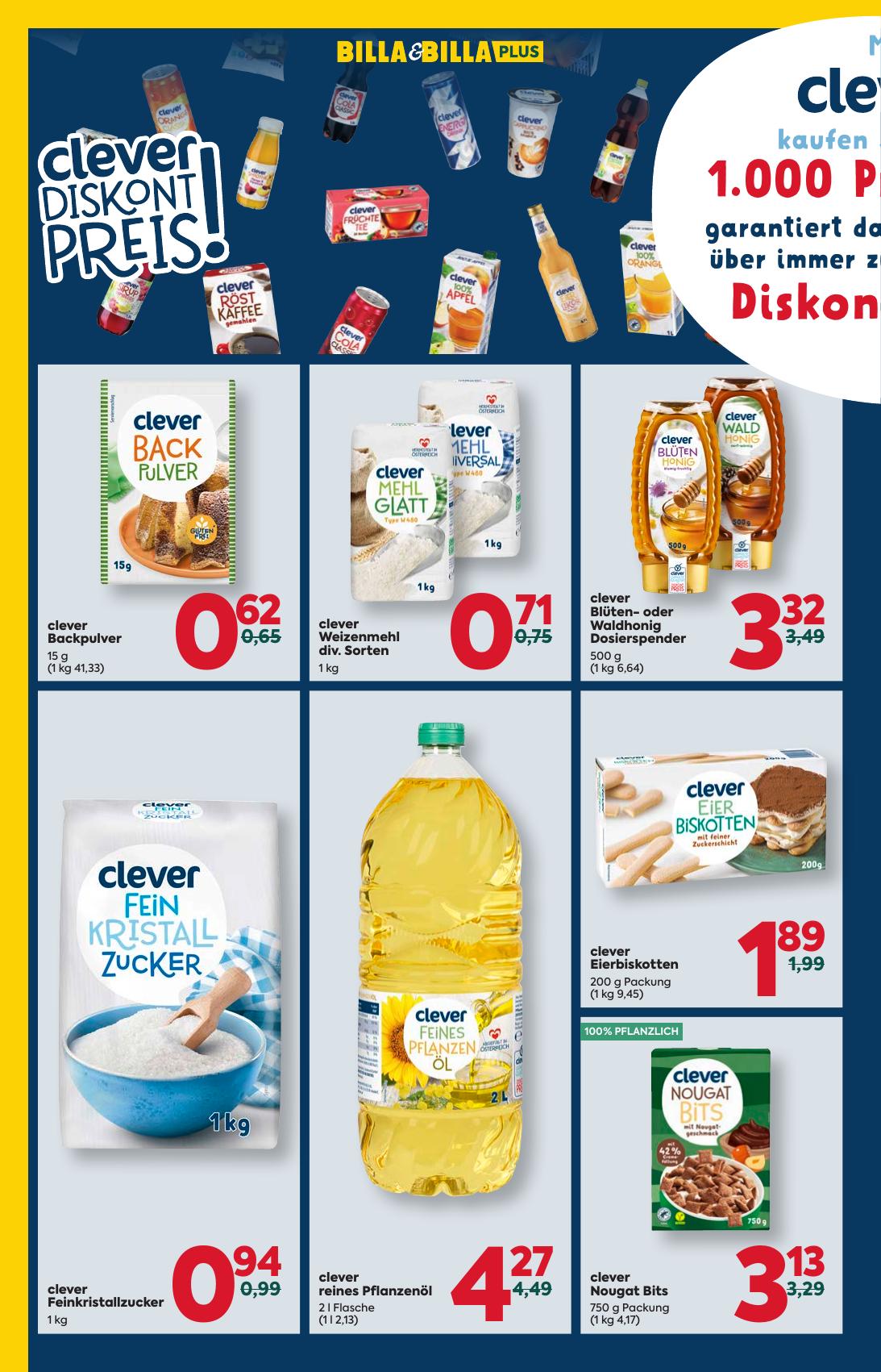 Billa flyer page