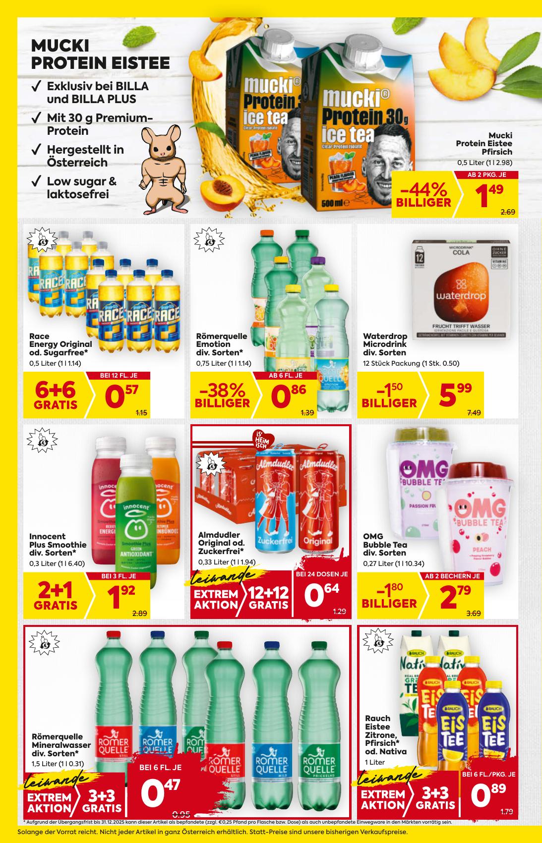 Billa flyer page
