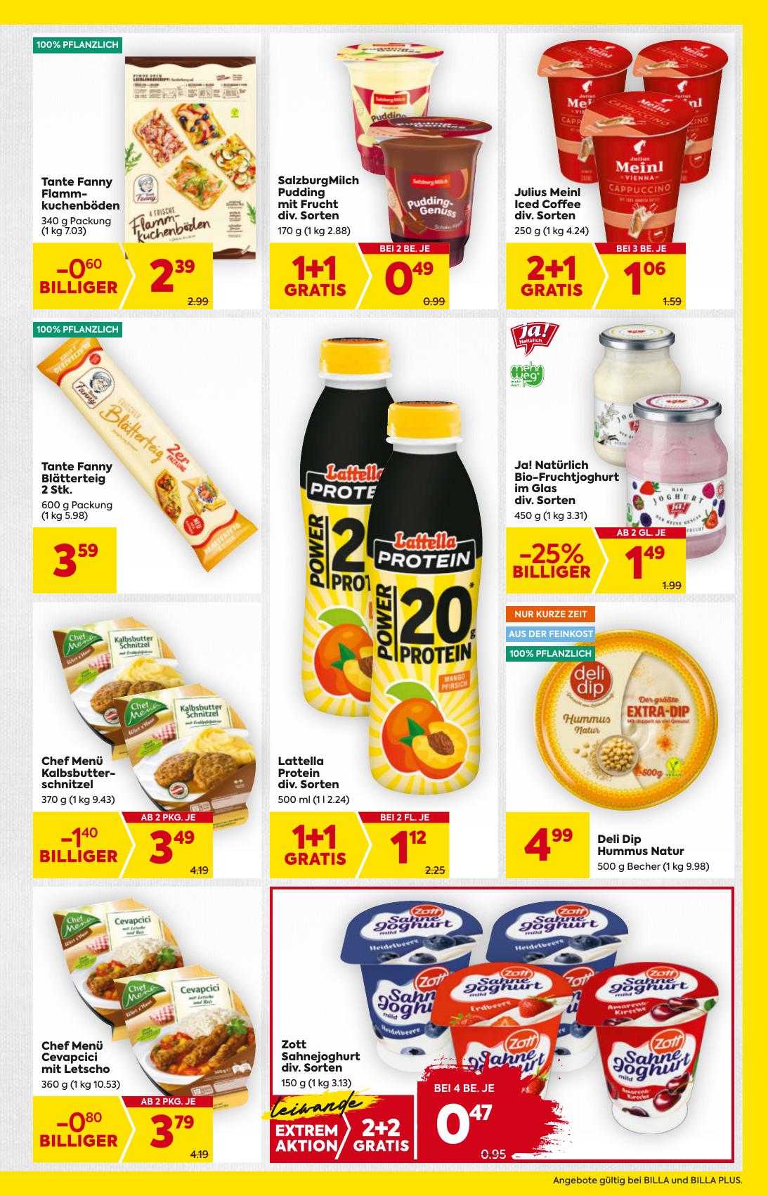 Billa flyer page
