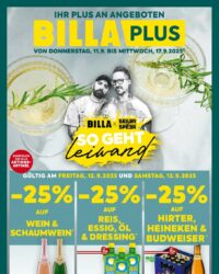 Billa Plus 11. 9. 2025 – 17. 9. 2025