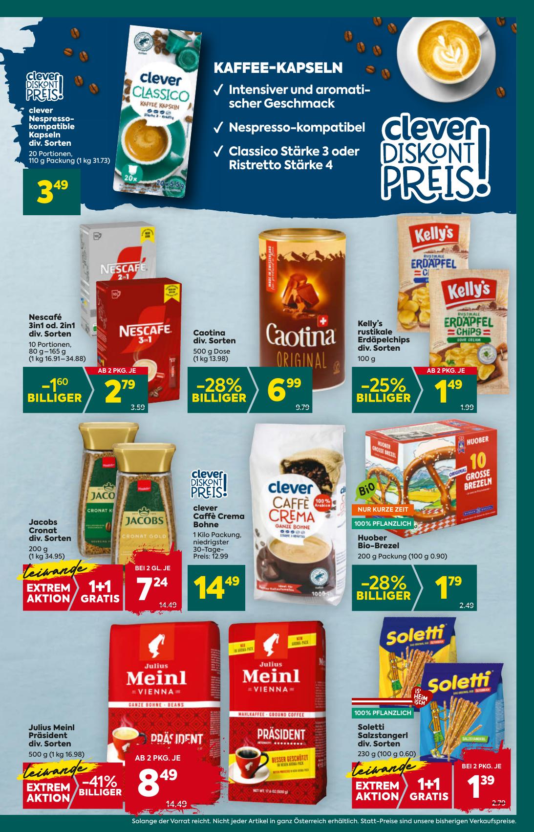 Billa Plus flyer page