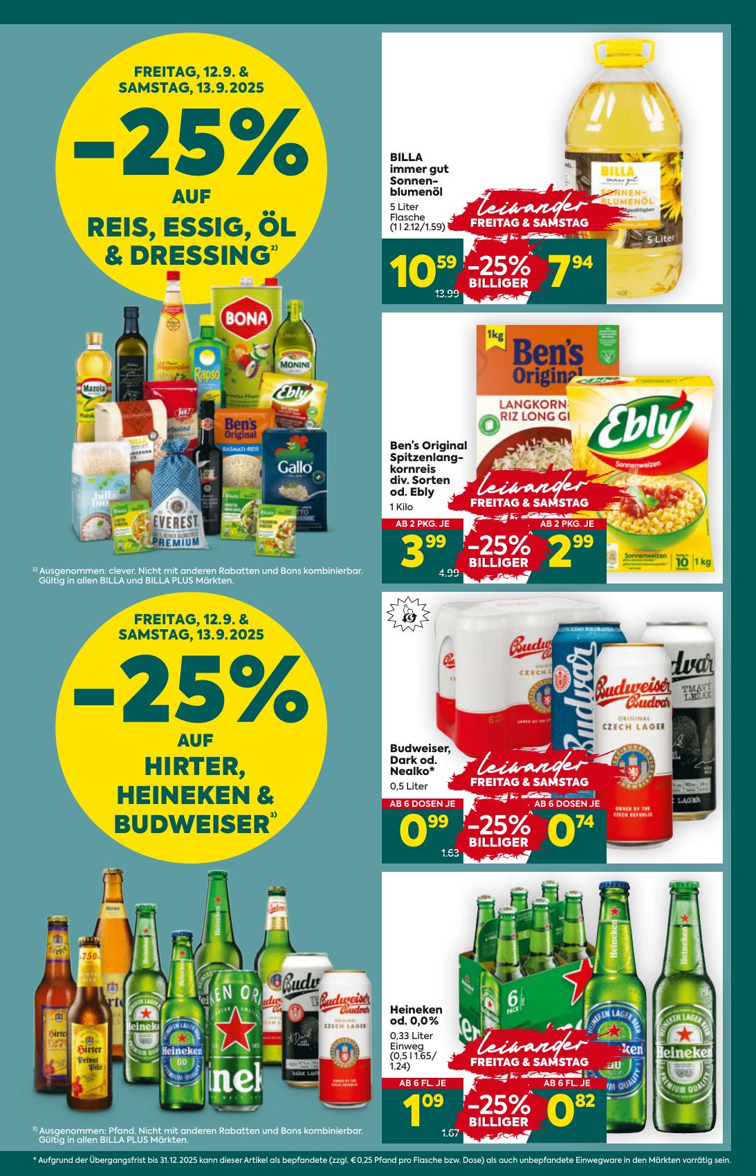 Billa Plus flyer page