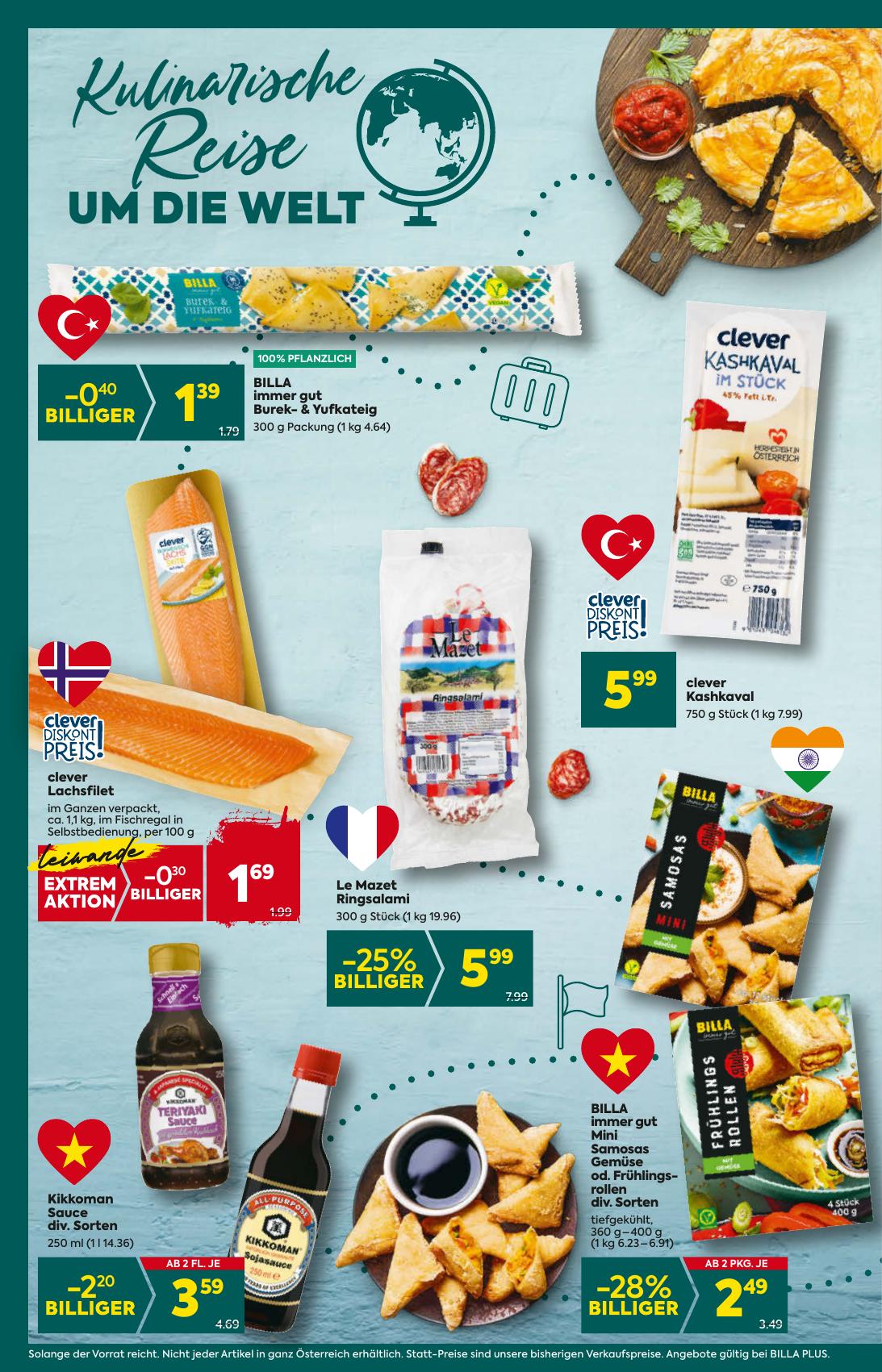 Billa Plus flyer page