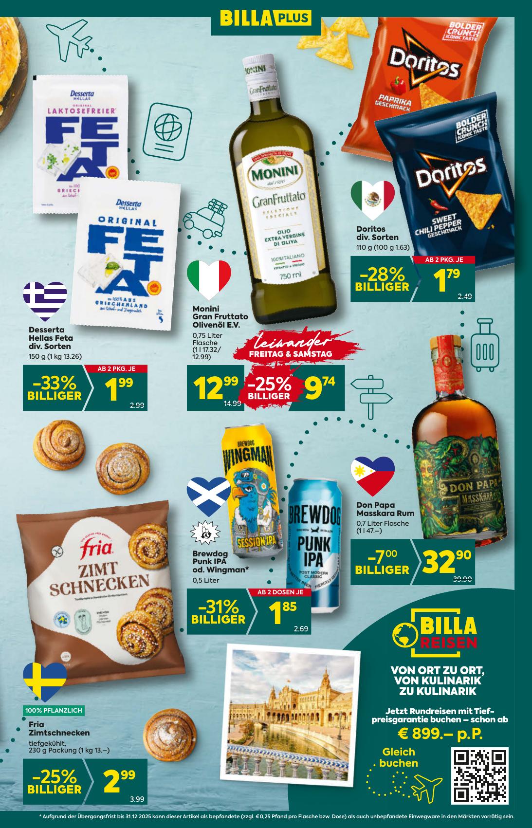 Billa Plus flyer page