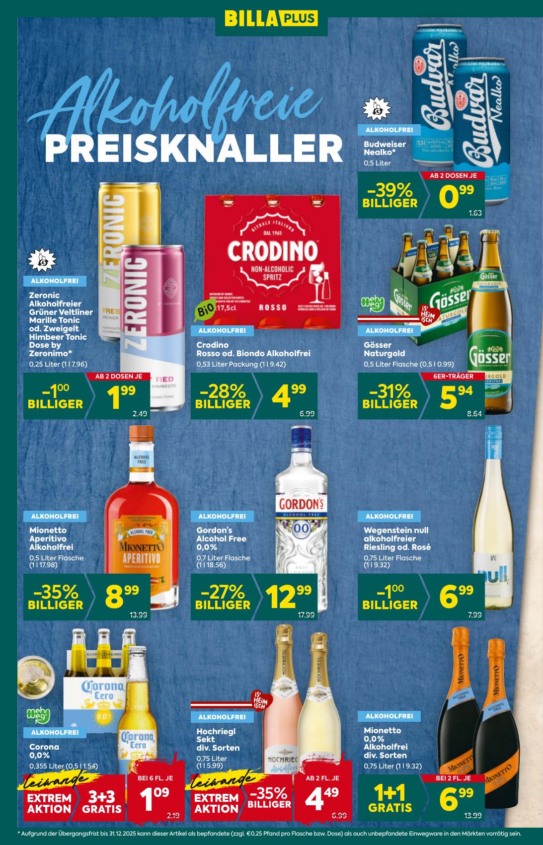 Billa Plus flyer page