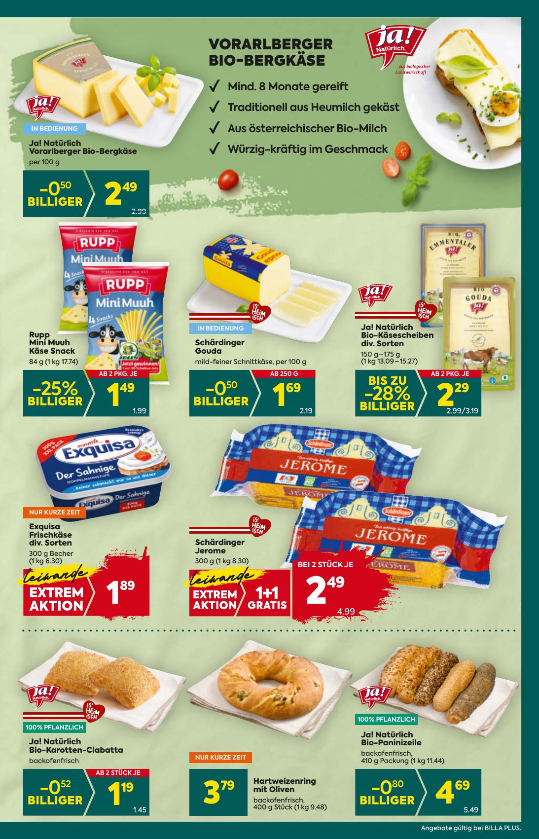 Billa Plus flyer page