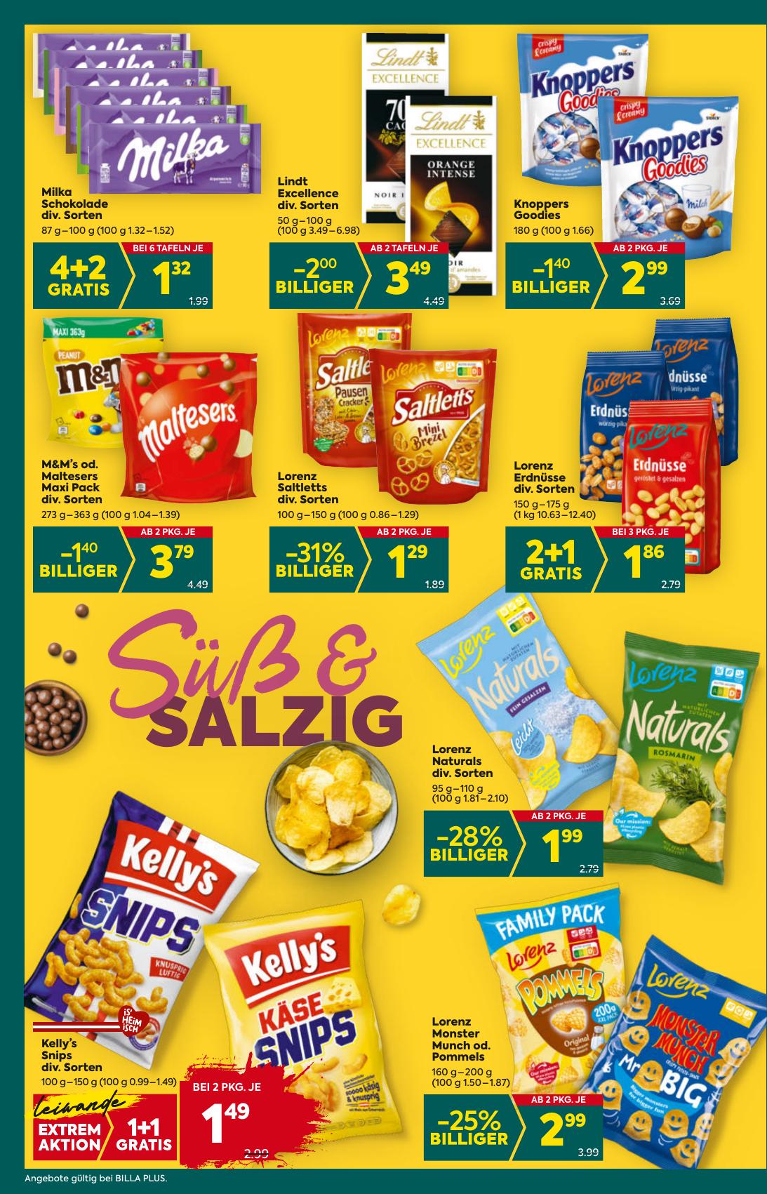 Billa Plus flyer page
