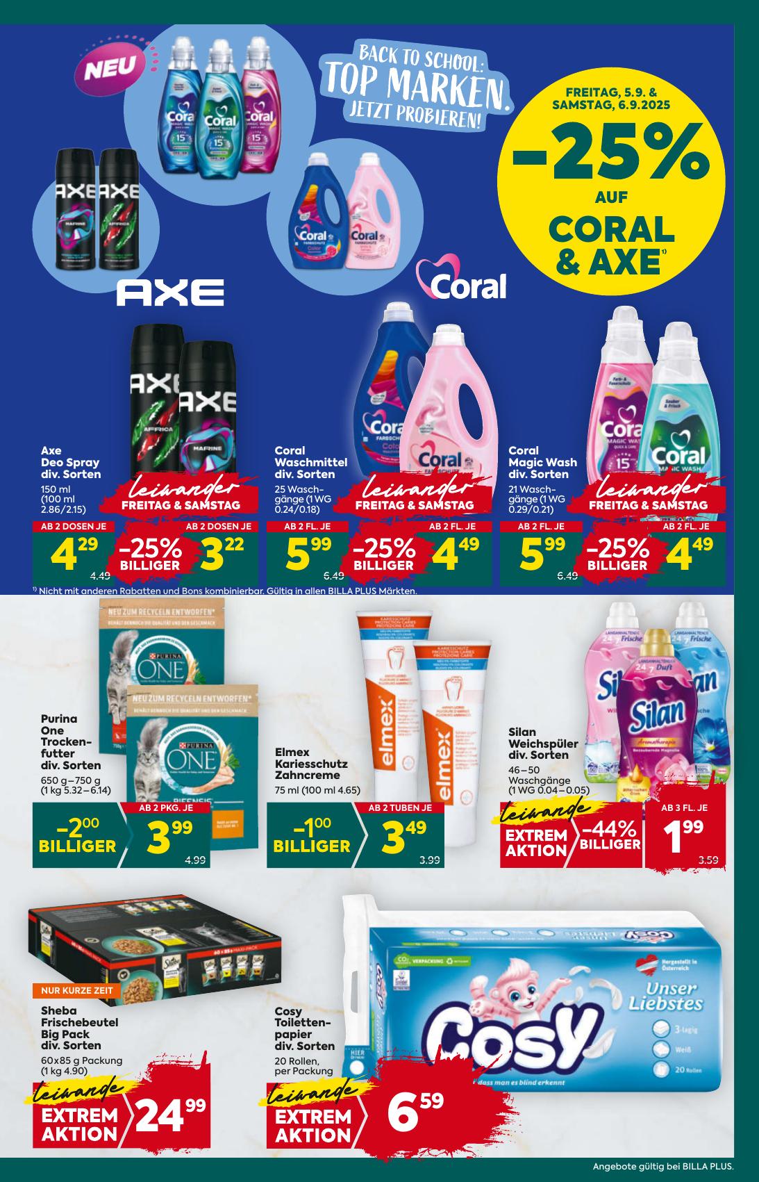 Billa Plus flyer page