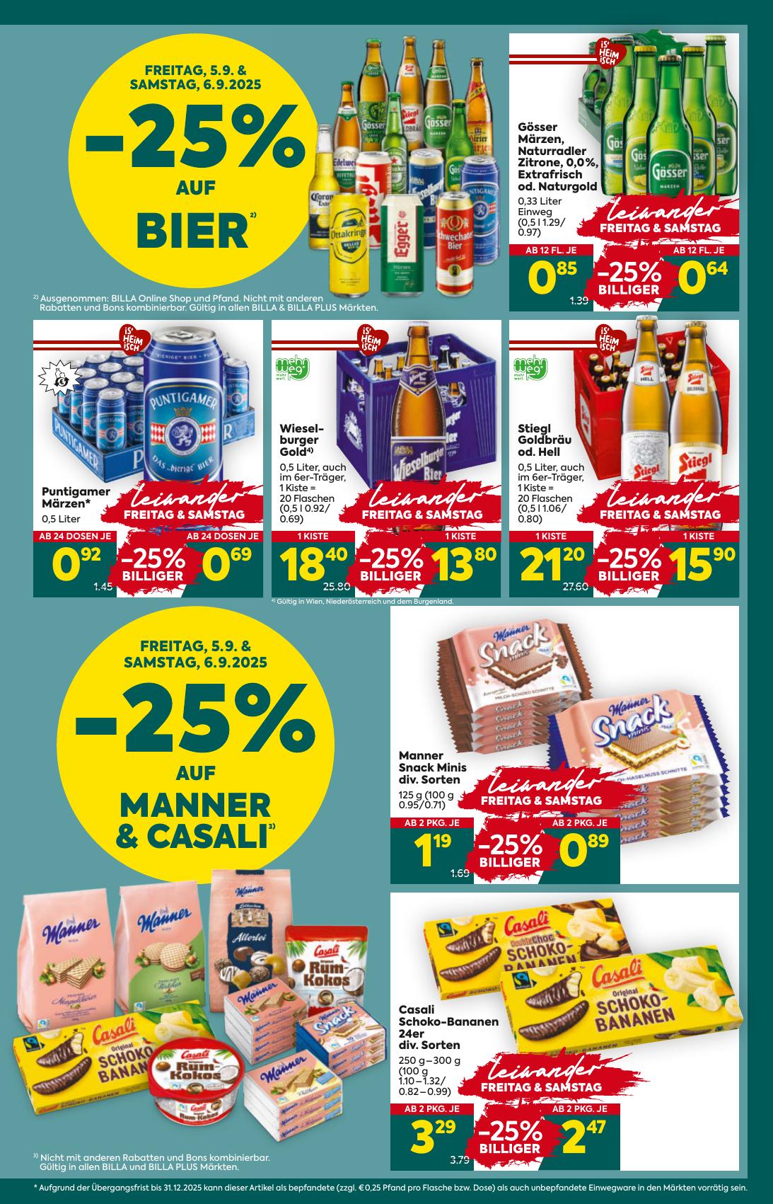 Billa Plus flyer page
