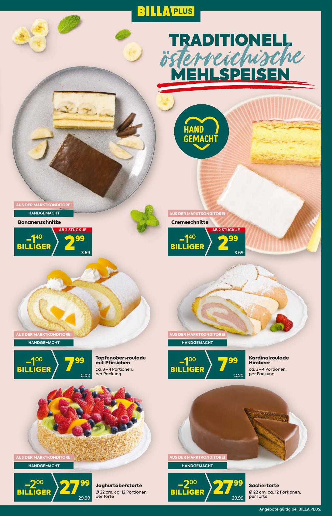 Billa Plus flyer page
