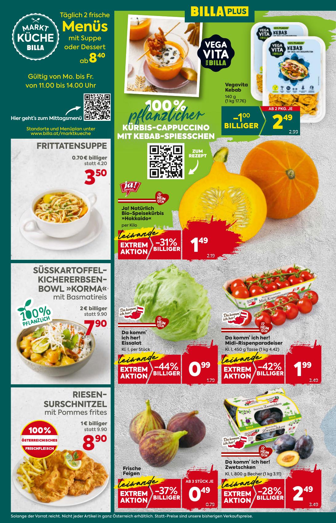 Billa Plus flyer page